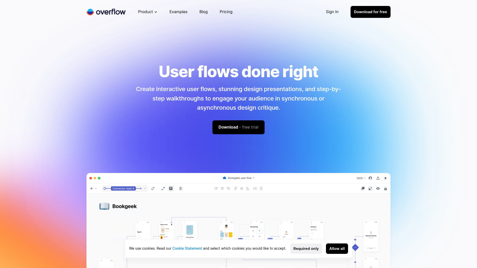 Overflow screenshot