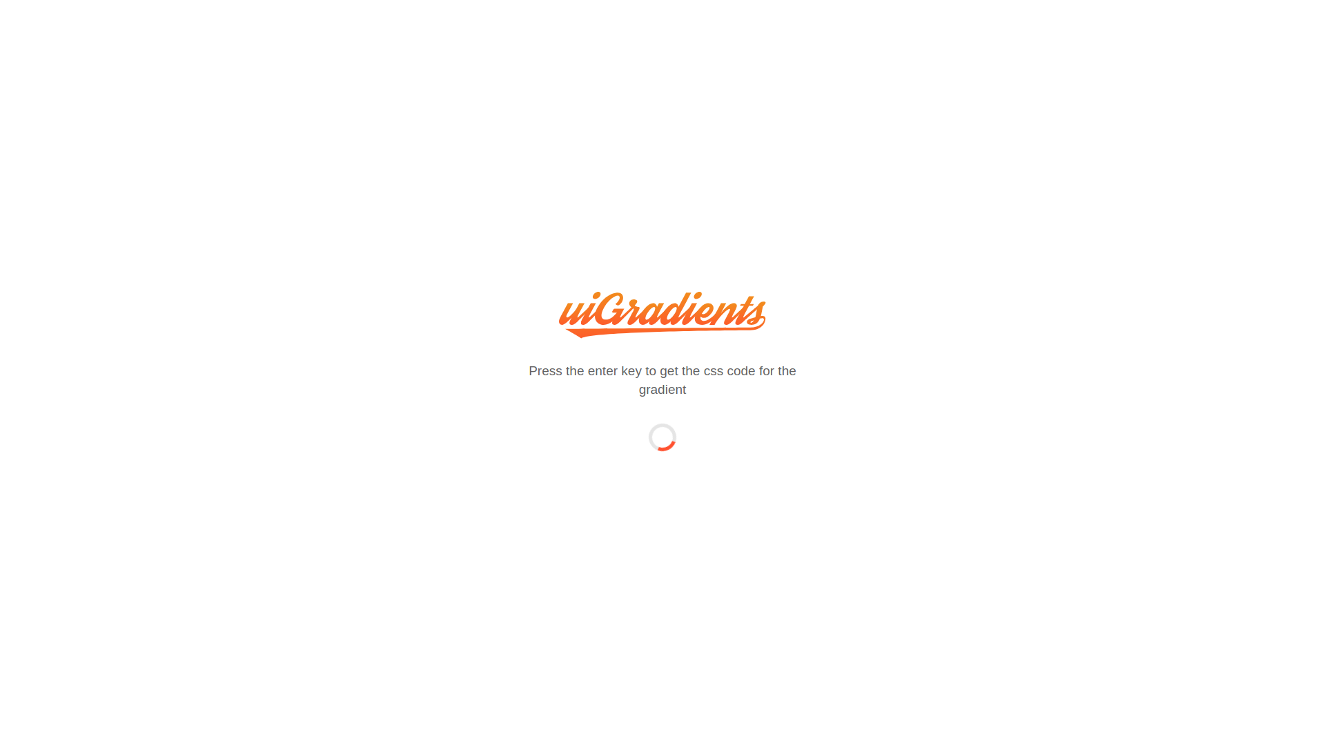 uiGradients screenshot