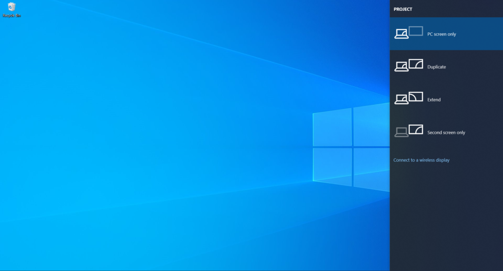How to Use Desktop As Second Monitor For Any Laptop 3 projection settings windows