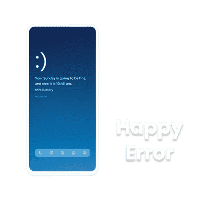happy error