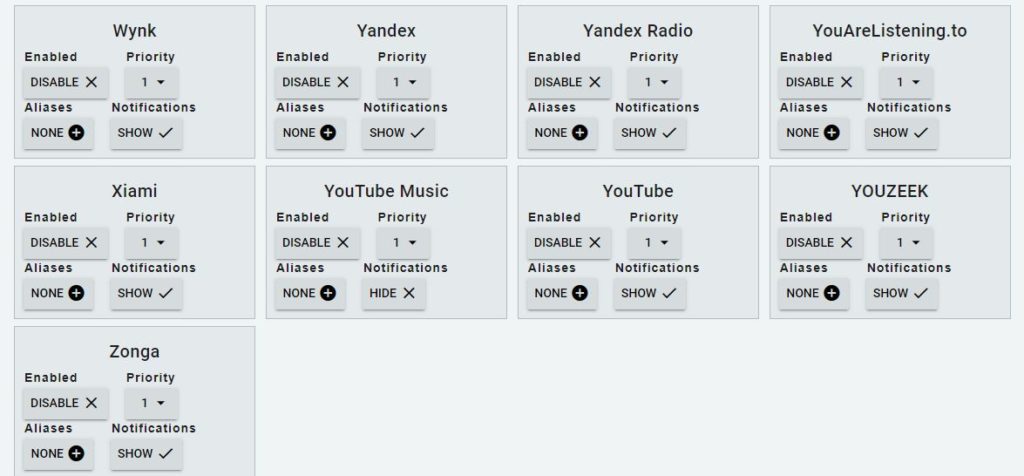Control Media Playback using Shortcut in Browser 5 streamkeys website list
