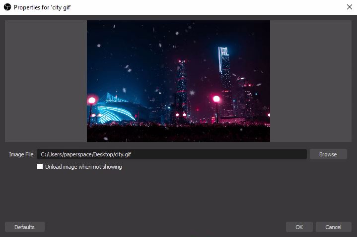 How To Live Stream 24/7 on YouTube 10 Setting gif as background