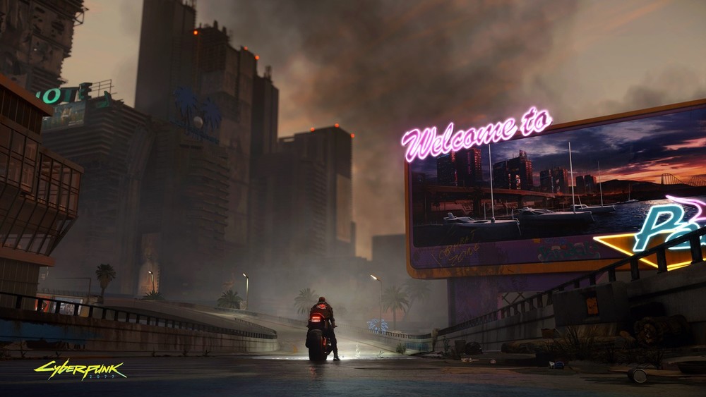 cyberpunk welcome