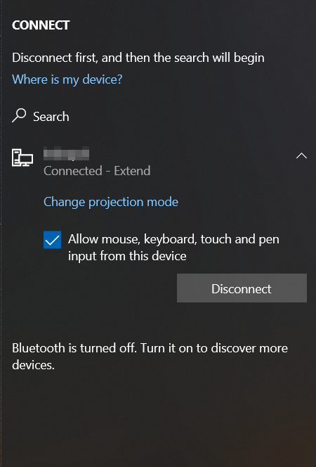 connect to device