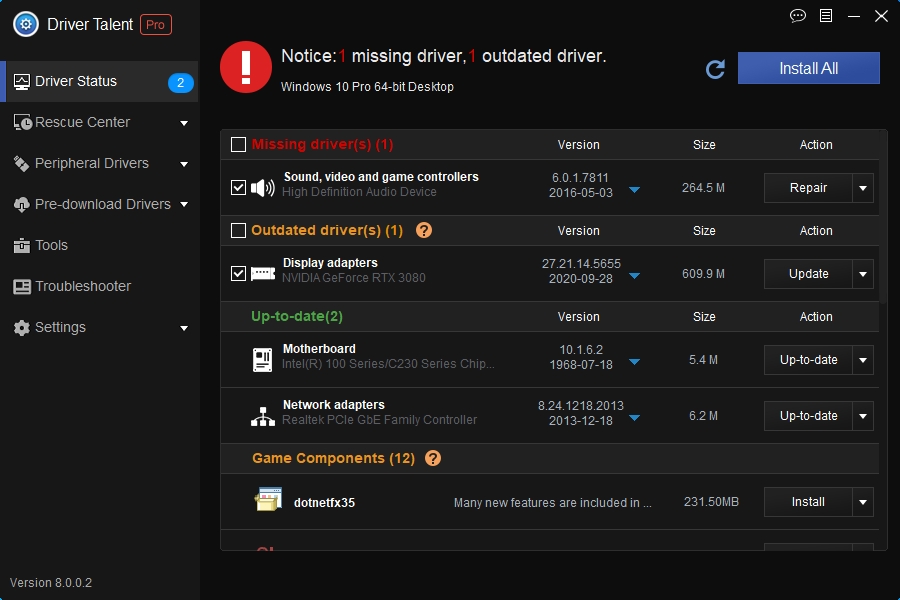 Driver Updater for Windows 3 driver talent