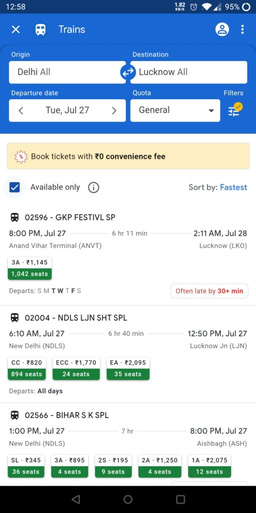 Google Pay Train Booking 3