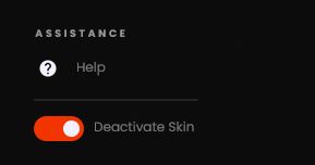 activate skin