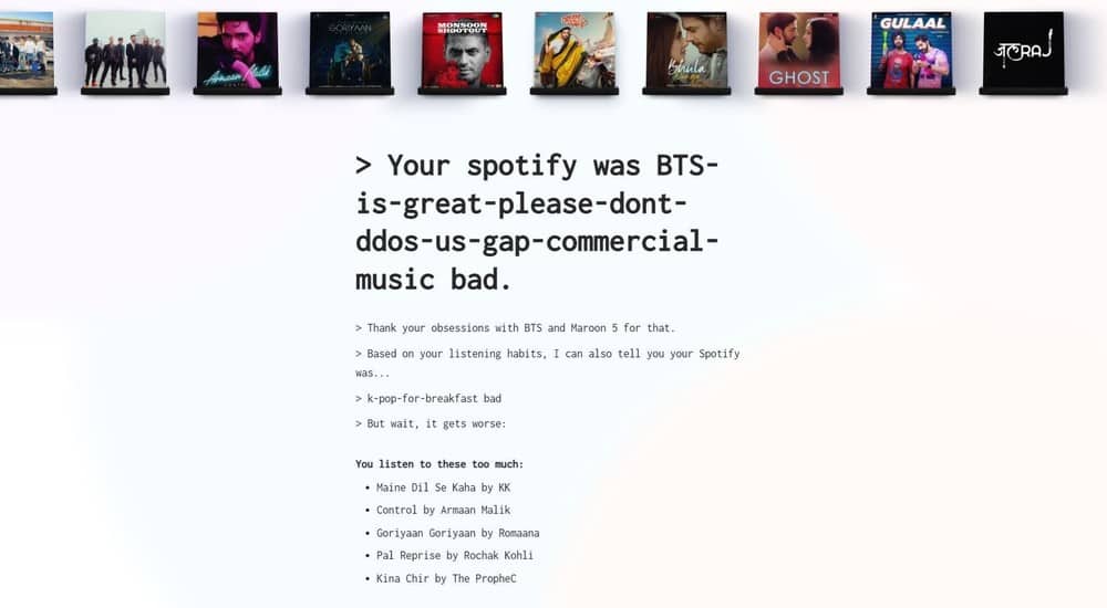 how bad spotify response