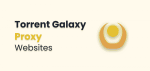 torrentgalaxy proxy sites