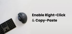 enable right click copy paste