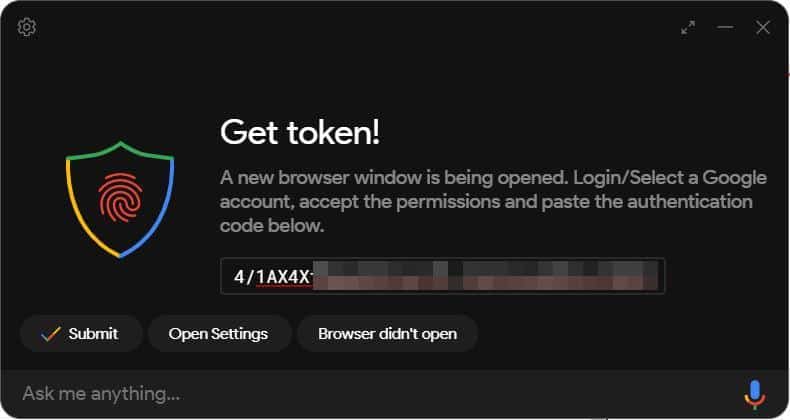 ga add token