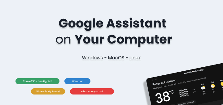 google assistant computer