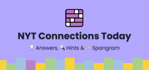 nyt connections today result
