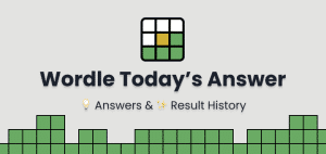 wordle answer today