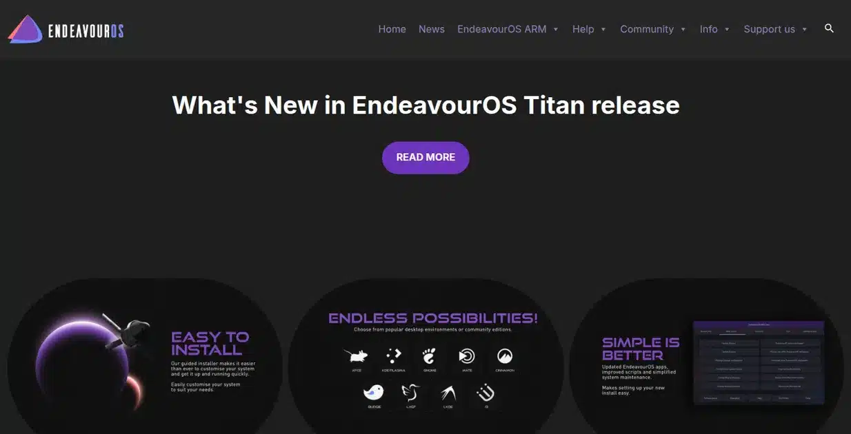 endeavouros endeavouros