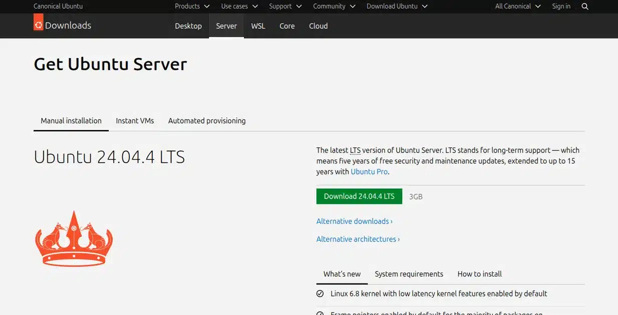 ubuntu server ubuntu server