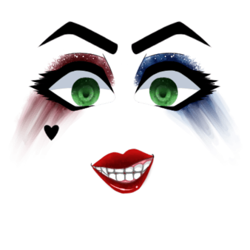 Roblox Cursed Decal IDs (June 2026): Best Cursed Image Codes 22 Eerie Makeupâ„¢ / Harley Quinn