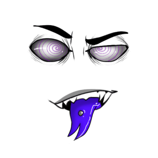 Roblox Anime Decal IDs (June 2026): Naruto, JJK, Demon Slayer, One Piece 6 Anime Face - Party Demon