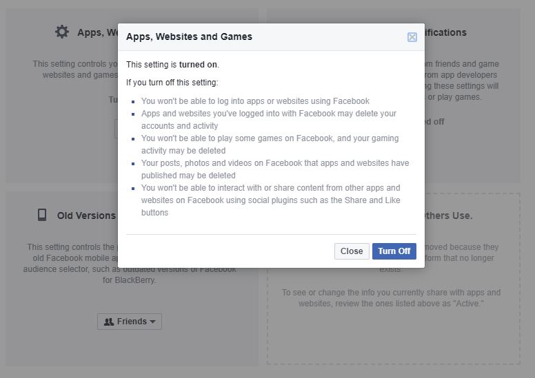 Change Your Facebook Settings To Opt Out of Platform API Sharing