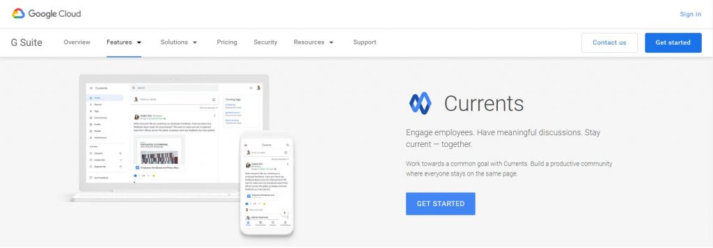 Google Currents for gsuite