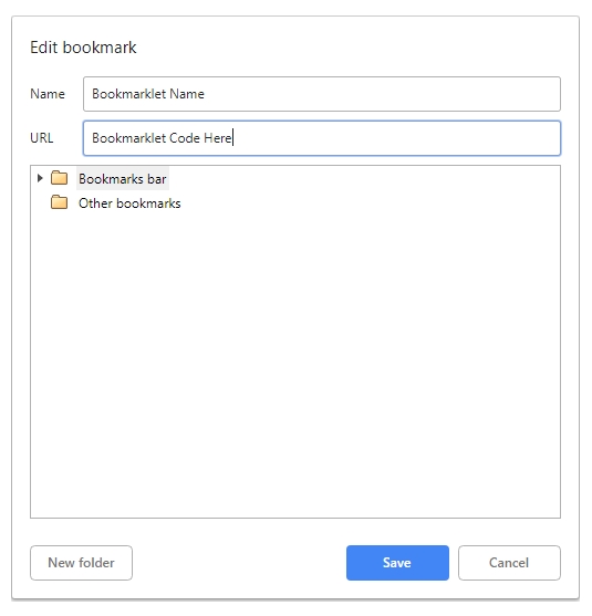 Comment télécharger une vidéo YouTube gratuitement 7 ajouter le code bookmarklet sur le signet