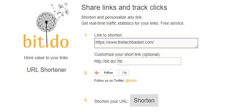 bit.do URL Shortener 