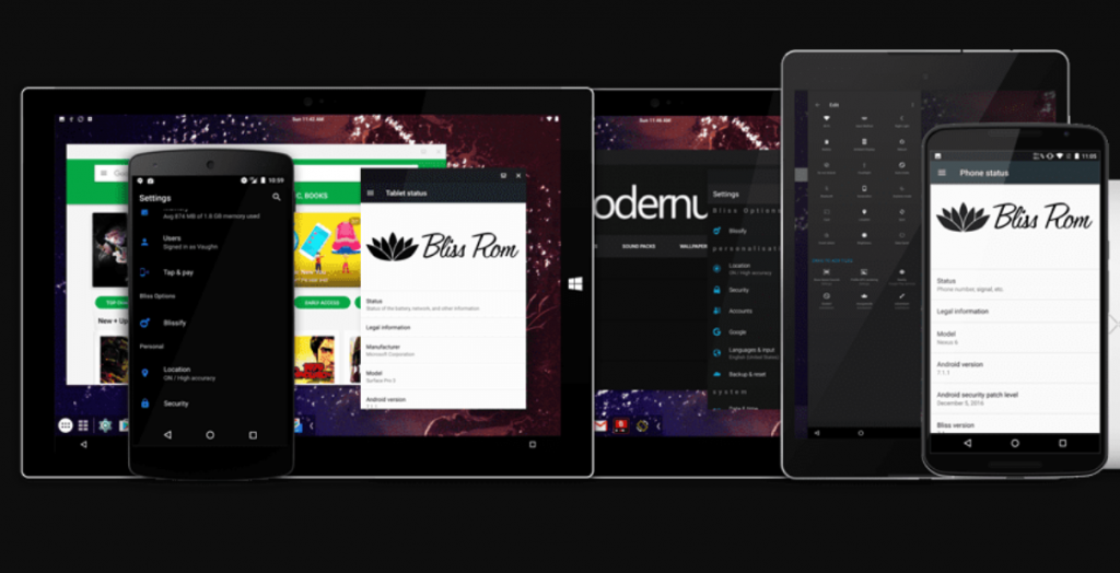 Best Android Emulators for Windows 1 bliss os