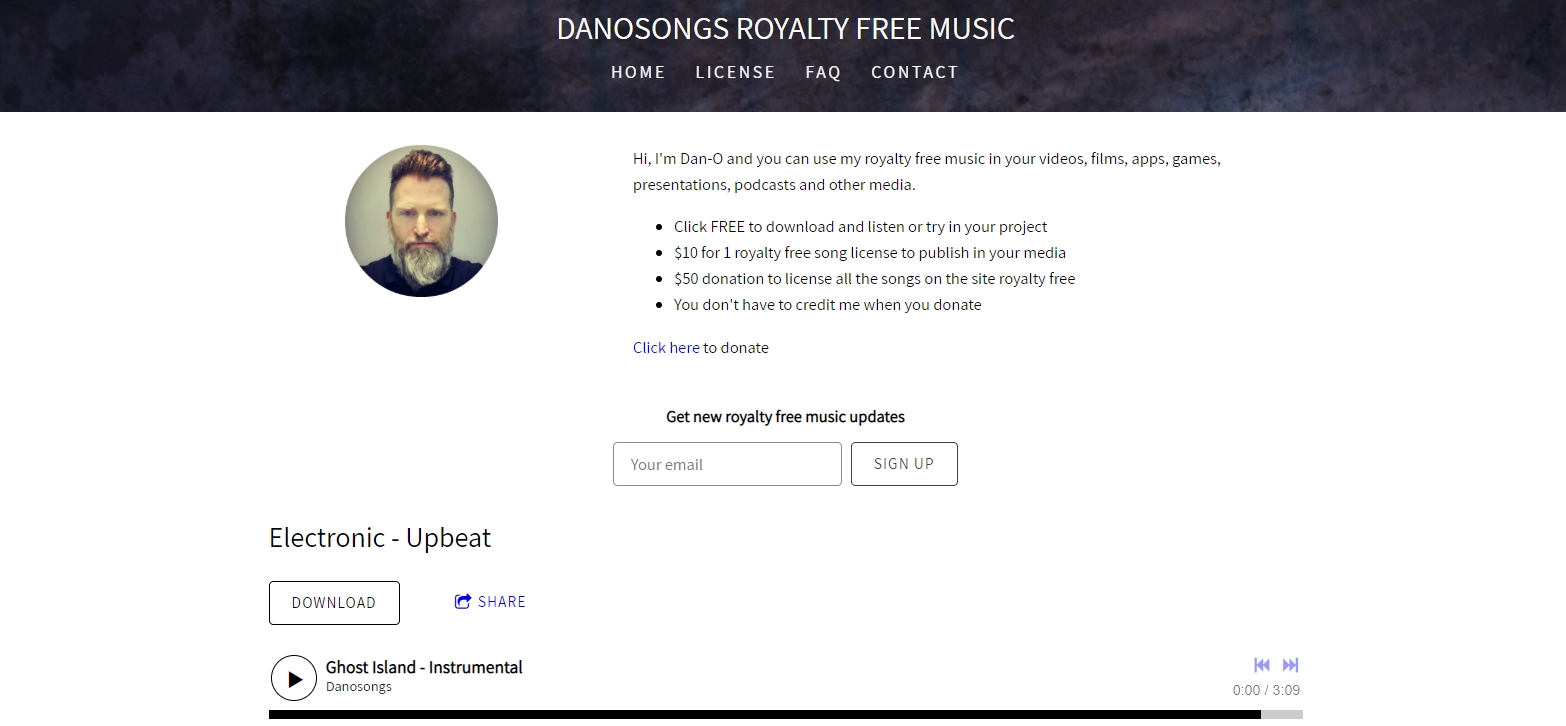 danosongs free to use music