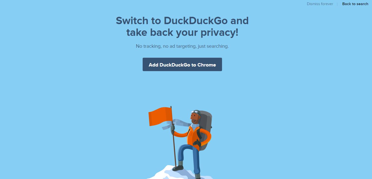 duckduckgo search engine