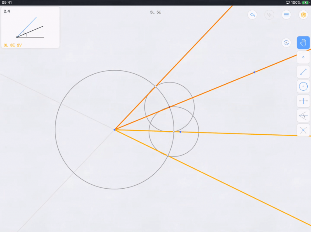 euclidea in game scene