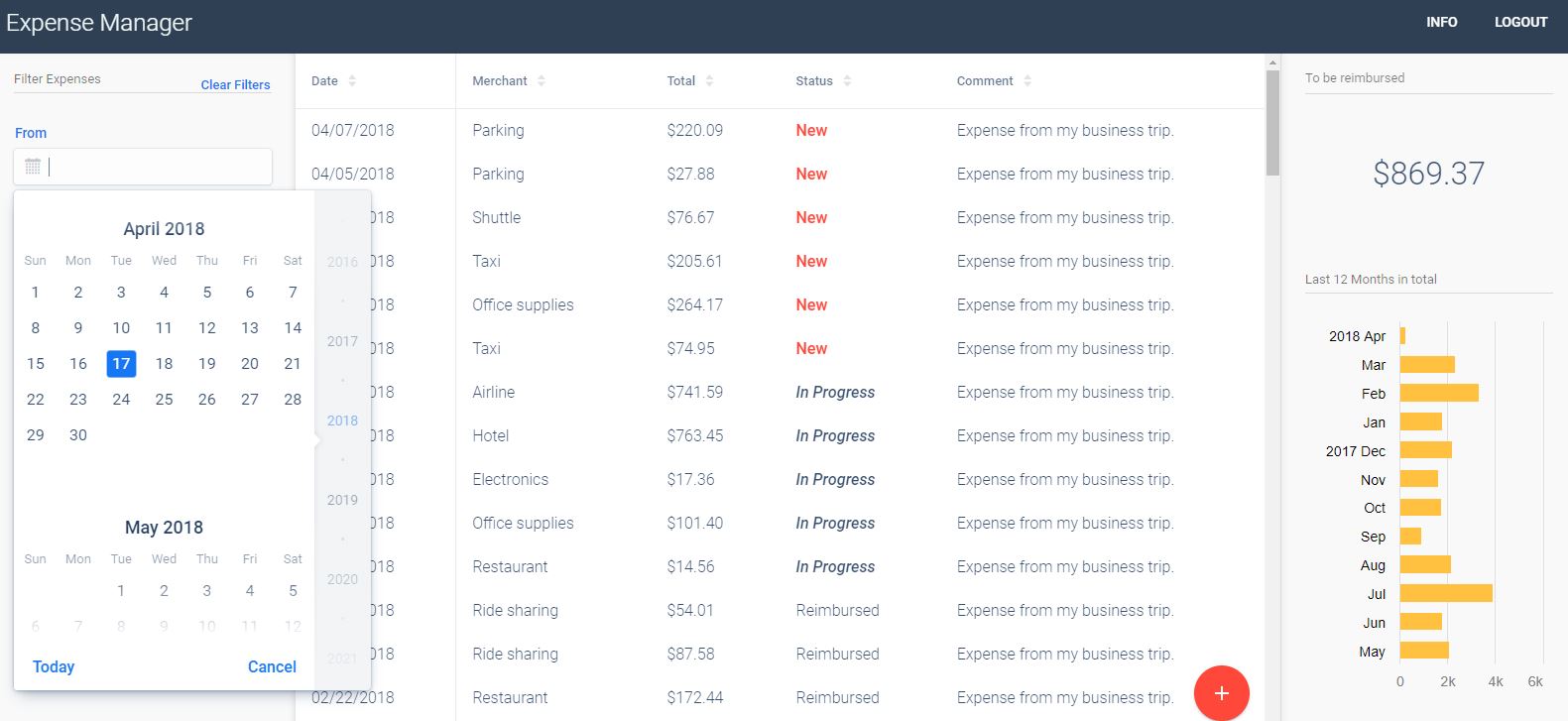 expense manager