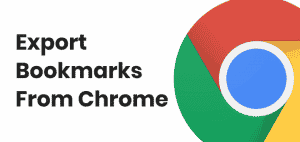 export bookmarks from chrome