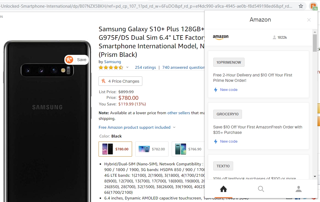 Top 6 Amazon Price Tracker For Price History and Alert - 2023 14 honey options chrome