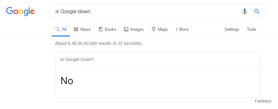 is google down