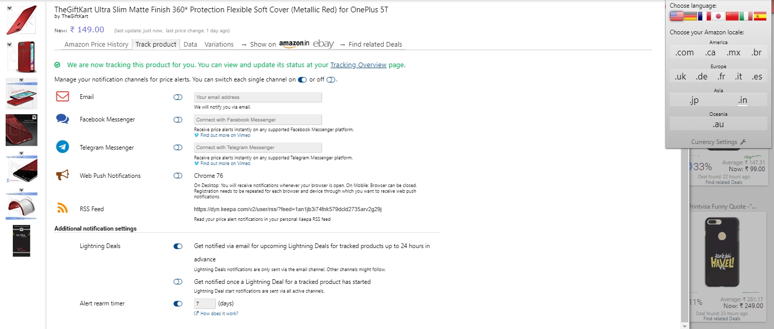 Amazon Price Tracker For Price History And Alert The Tech Basket Amazon Price Tracker For Price History And Alert The Tech Basket