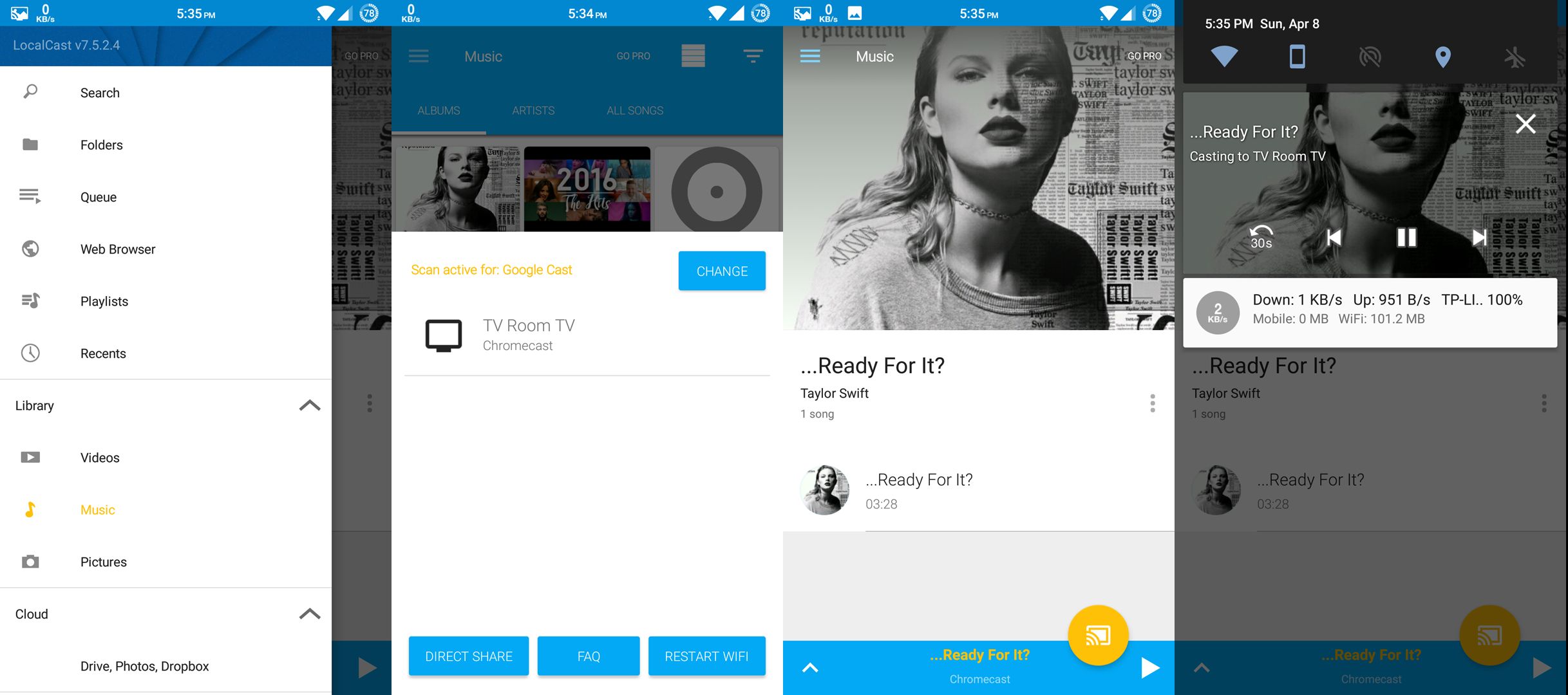 Local Cast Android App for Chromecast Local Cast Android app