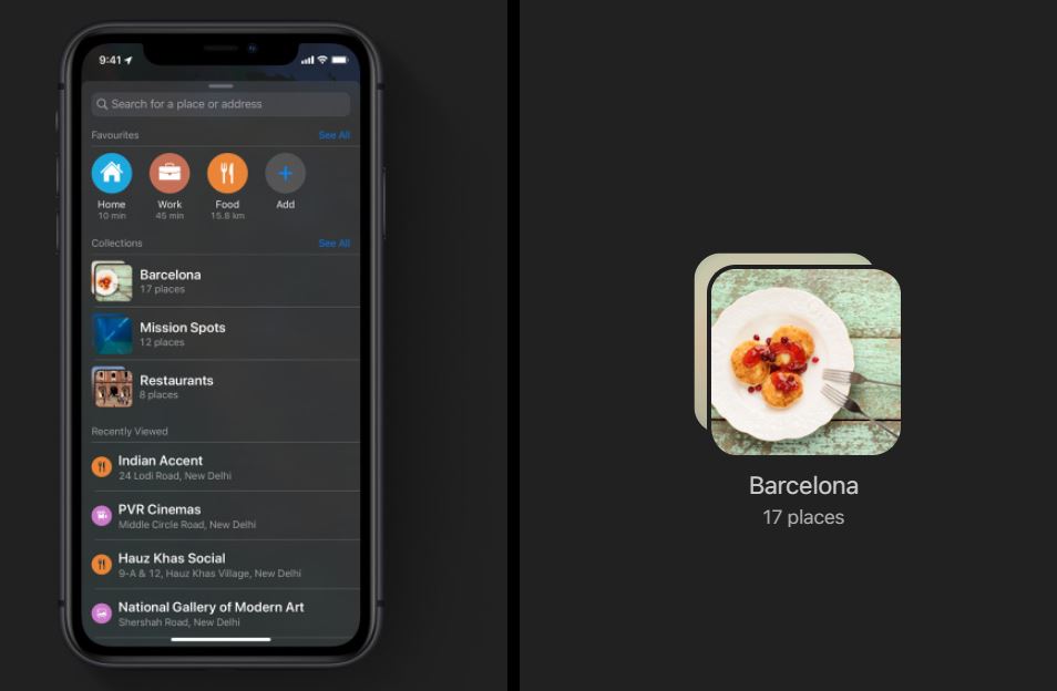 maps app in ios13