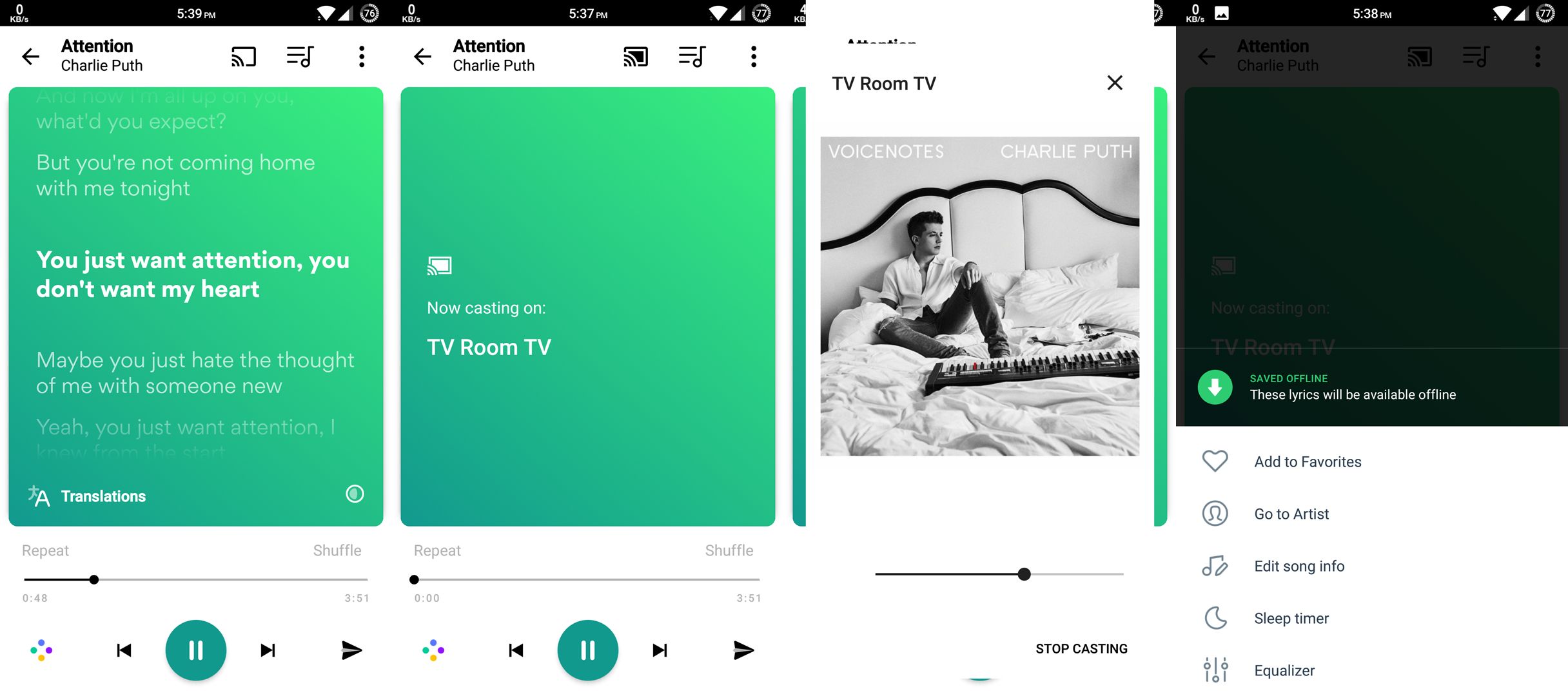 Musixmatch Lyrics for music Android App Musixmatch Lyrics for music Android App