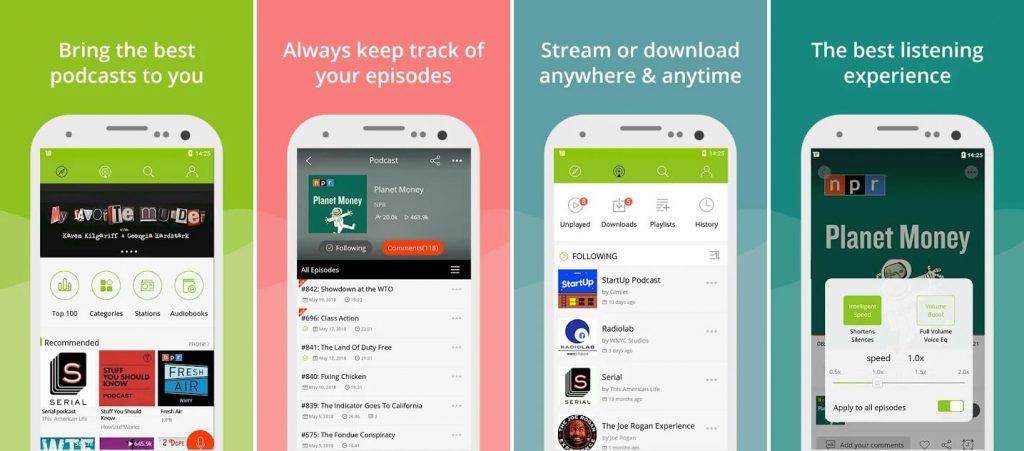 podbean podcast app