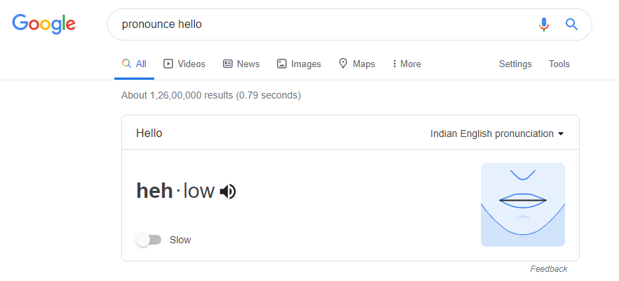 35+ Google Search Tricks You Need to Know 29 pronounce any word in google