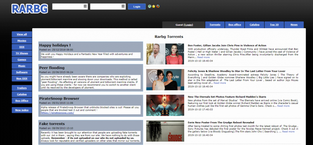 rarbg torrent website