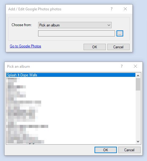 Automatic Wallpaper Changer for Android, Linux & Windows 5 select album or specific photo