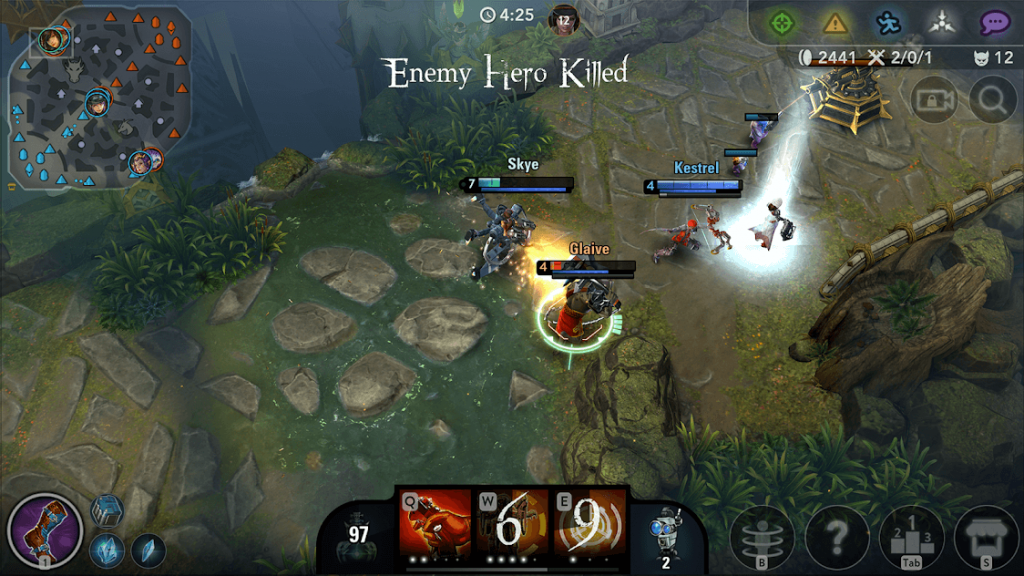 vainglory in game scene