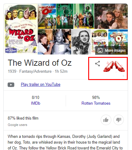 35+ Google Search Tricks You Need to Know 17 wizard of oz